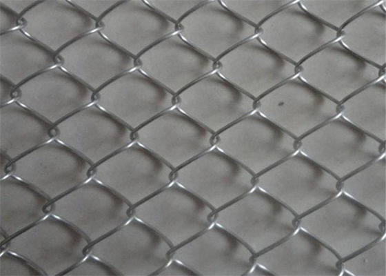 Metal Bwg14 Diamond Galvanized Chain Link Fence del patio
