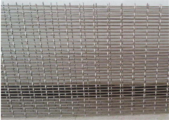 Malla de alambre prensada galvanizada anchura de piedra del filtro Ss302 los 2.2m