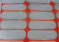 Seguridad de la naranja de 65 x de 35m m que advierte la red plástica Mesh For Building Fencing de los 50m